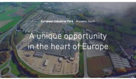 Luftbild von ehemaligen Caterpillar-Werk in Gosselies Luftbild von ehemaligen Caterpillar-Werk in Gosselies