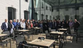 Gruppenfoto Exkursion Stein 2018