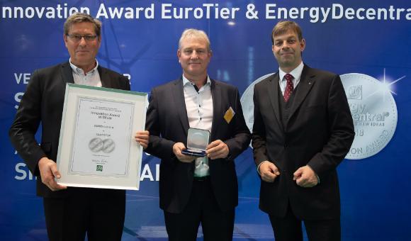 Dumoulin gewinnt die Silbermedaille beim Innovation Award Eurotier 2018