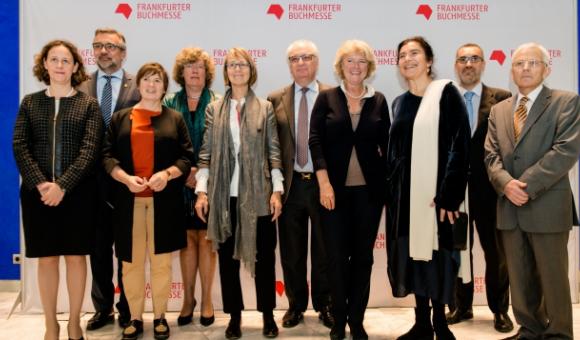 A. Greoli rencontre ses collègues ministres de la culture - Copyright J. Van Belle - WBI