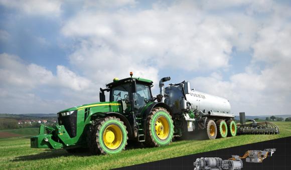 Goldmedaille für eAutoPower und e8WD von Joskin und John Deere